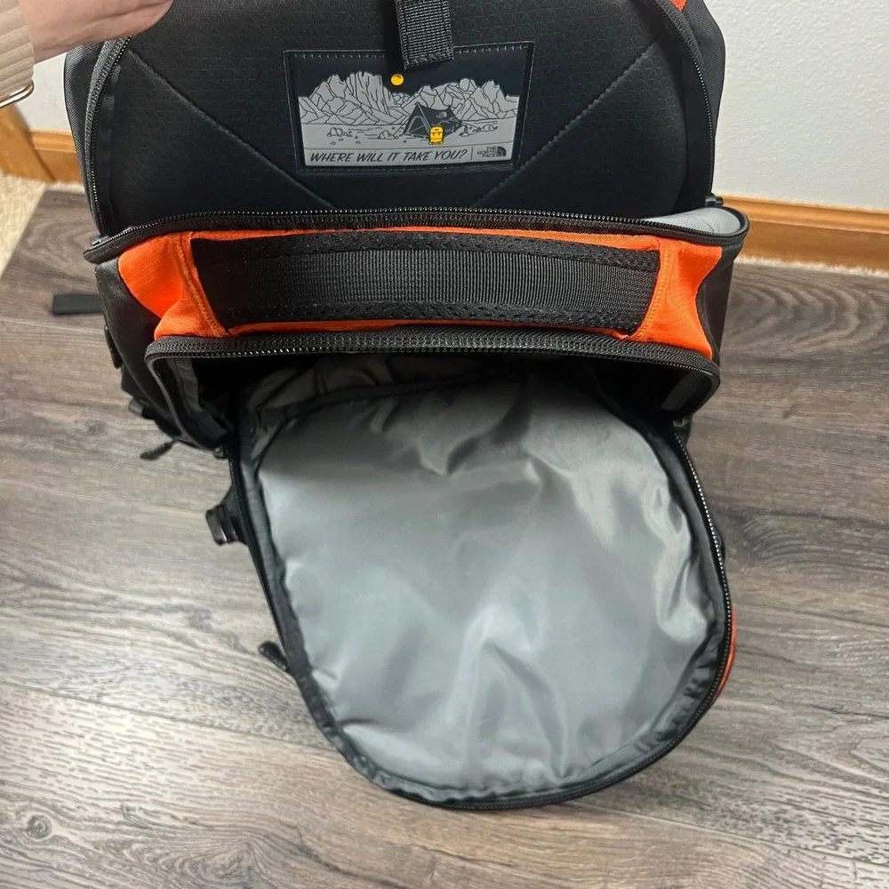 The North Face Borealis 28L Backpack Orange Black NF0A3KV3 FlexVent Laptop